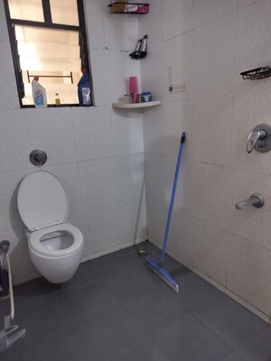 Bathroom in 3 BHK Apartment at Nandan Vatsalya Vihar, Aundh – for Sale
