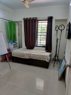 Bedroom in 3 BHK Apartment at Nandan Vatsalya Vihar, Aundh – for Sale