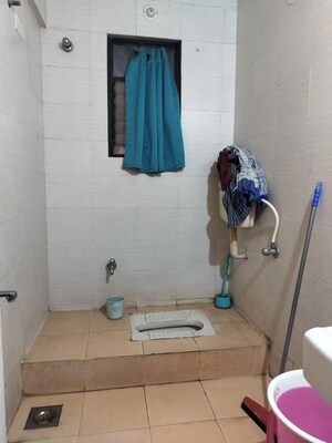 Bathroom in 3 BHK Apartment at Nandan Vatsalya Vihar, Aundh – for Sale