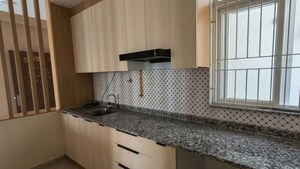 Kitchen in 1.5 BHK Apartment at Brigade Cornerstone Utopia, Varthur – for Rent