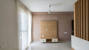 Living Room in 1.5 BHK Apartment at Brigade Cornerstone Utopia, Varthur – for Rent