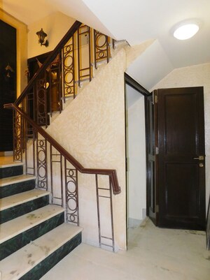 Staircase in  Office Space at Pamposh Enclave – for Rent