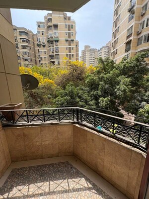 Balcony in 3 BHK Apartment at DLF Silver Oaks, Sector 26 – for Rent