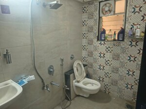 Bathroom in 2 BHK Apartment at Vinode Insignia, Wakad – for Rent