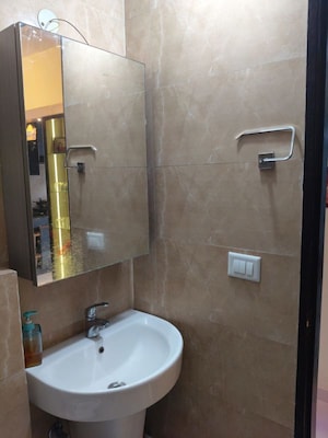 Bathroom in 2 BHK Apartment at Arihant Abode, Sector 10 Greater Noida – for Rent