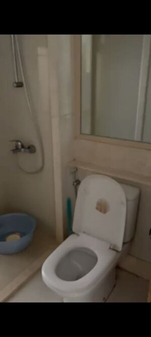 Bathroom in 2.5 BHK Apartment at Hiranandani Paloma, Ghodbunder Road – for Rent