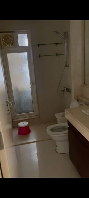 Bathroom in 2.5 BHK Apartment at Hiranandani Paloma, Ghodbunder Road – for Rent