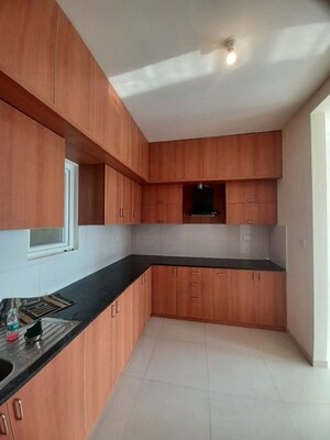 Kitchen in 2.5 BHK Apartment at Godrej Aqua, International Airport Road – for Rent