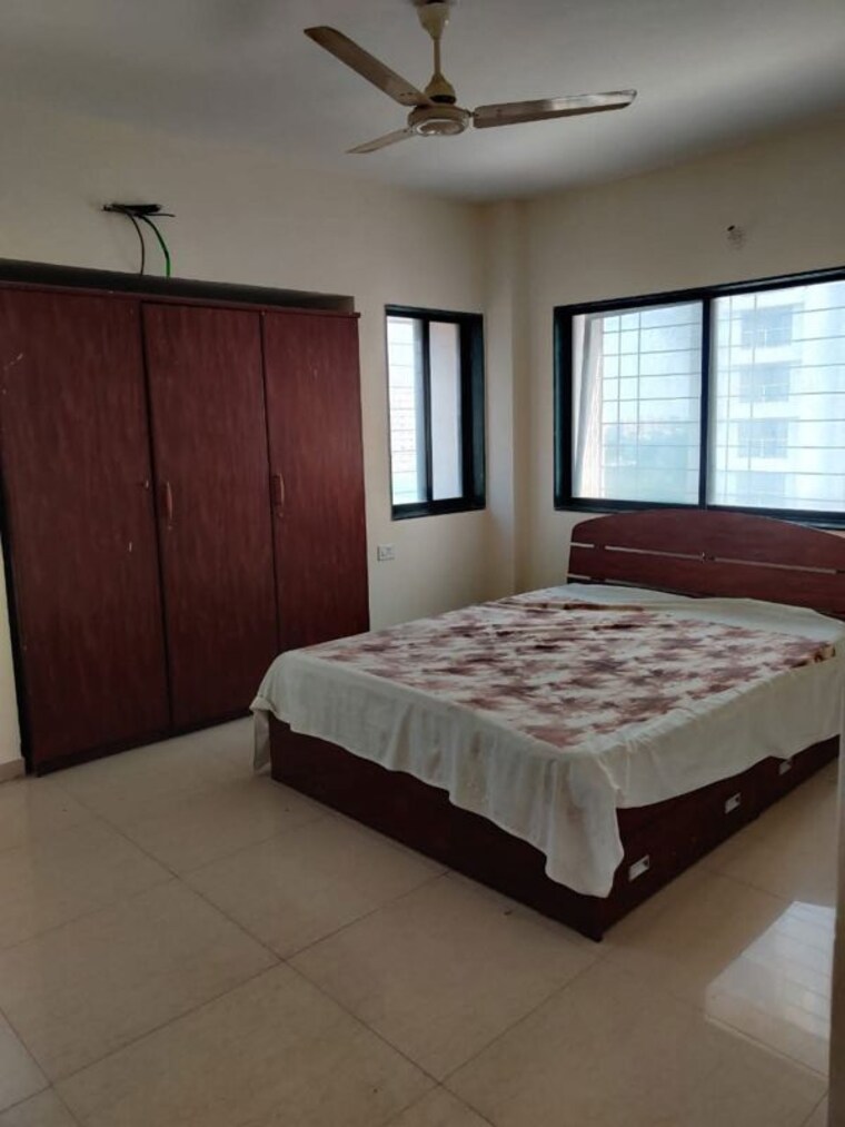 Master Bedroom, amrut-runwal-daffodils 3 Bedroom 1400 Sq.Ft. Penthouse In Nibm Pune 10174424