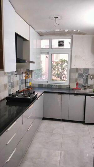 Kitchen in 3 BHK Apartment at Maple Heights, Sector 43 – for Sale