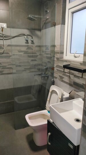 Attached Bathroom in 3 BHK Apartment at Maple Heights, Sector 43 – for Sale
