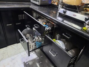 Master Bedroom in 2 BHK Apartment at Royal Palms Garden View, Goregaon East – for Sale