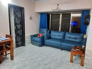 Living Room in 2 BHK Apartment at Royal Palms Garden View, Goregaon East – for Sale