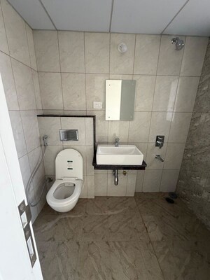 Bathroom in 2 BHK Apartment at Godrej Green Vistas, Mahalunge – for Rent
