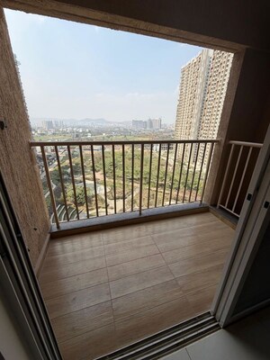 Balcony in 2 BHK Apartment at Godrej Green Vistas, Mahalunge – for Rent