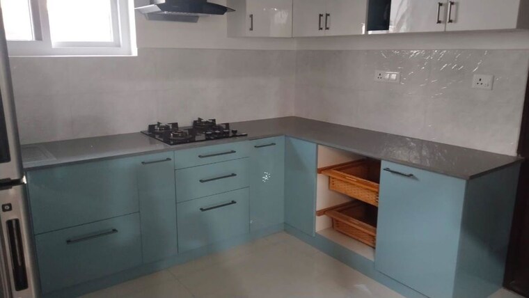 Kitchen, praneeth-pranav-knightwoods 3 Bedroom 1800 Sq.Ft. Villa In Beeramguda Hyderabad 10173963
