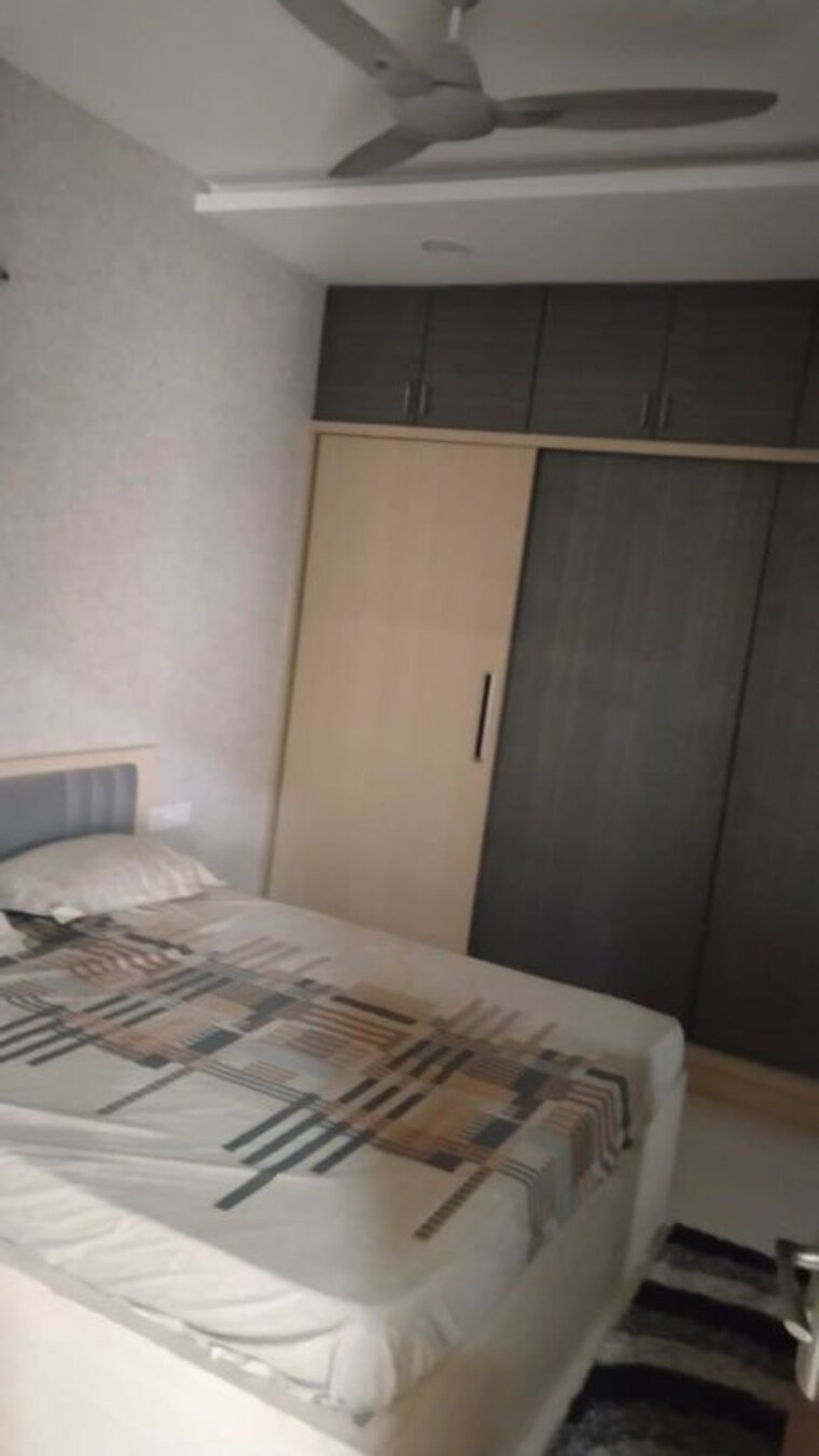 Bedroom, praneeth-pranav-knightwoods 3 Bedroom 1800 Sq.Ft. Villa In Beeramguda Hyderabad 10173963