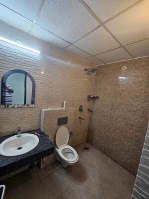 Bathroom in 1 BHK Builder Floor at Sector 45 – for Rent