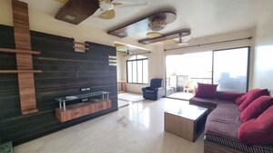 Living Room in 3 BHK Apartment at Clover Dale, Koregaon Park – for Rent