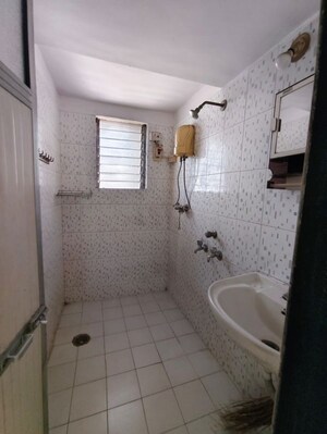 Bathroom in 1 BHK Apartment at Vijay Park, Kasarvadavali – for Rent
