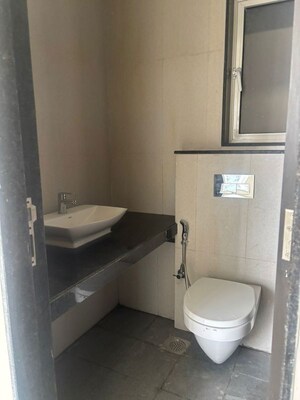Bathroom in 3 BHK Apartment at Kalpataru Immensa B, Kolshet Road – for Rent