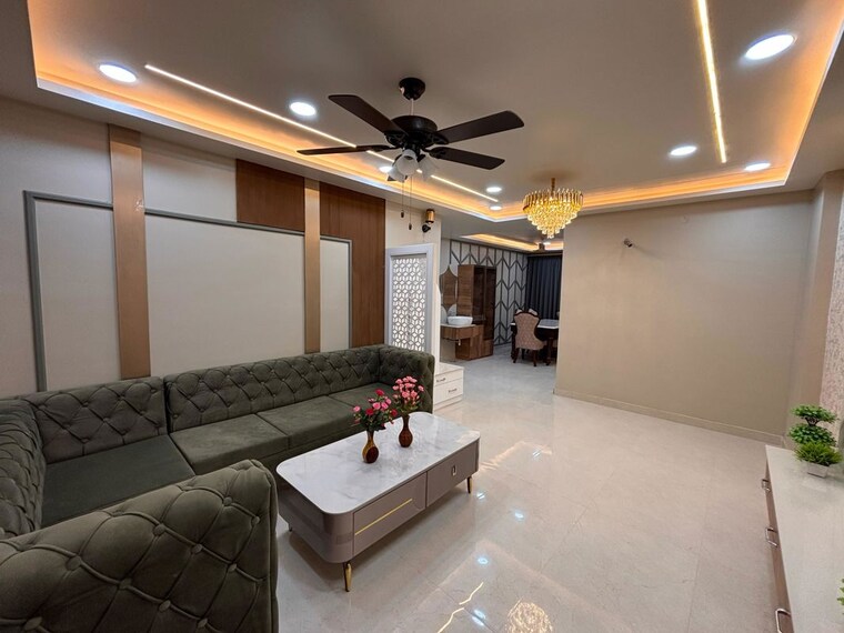 Living Room, ganeshpura 3 Bedroom 1420 Sq.Ft. Builder Floor In Ganeshpura Jaipur 10174816