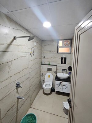 Bathroom in 5 BHK Apartment at Mansarovar – for Sale