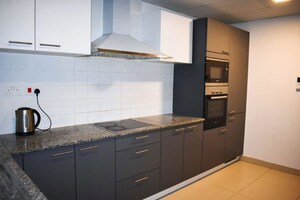 Kitchen in 2 BHK Apartment at Om Viraj Apartment, Andheri West – for Rent