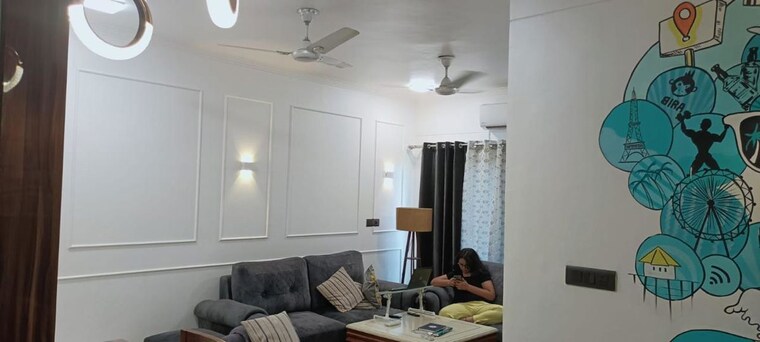 Living Room, ats-paradiso 3 Bedroom 1702 Sq.Ft. Apartment In Chi Iv Greater Noida Greater Noida 10166315