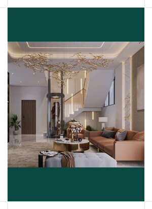 Living Room in 5 BHK Villa at Gowdavalli – for Sale