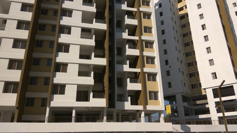 Exterior View, goel-ganga-hill-shire-phase-1 3 Bedroom 960 Sq.Ft. Apartment In Wagholi Pune 10174908