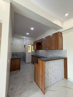 Kitchen in 3 BHK Apartment at JG Residency, Kothanur – for Rent
