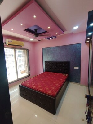Bedroom in 1 BHK Apartment at Cosmos Orchid, Ghodbunder Road – for Rent