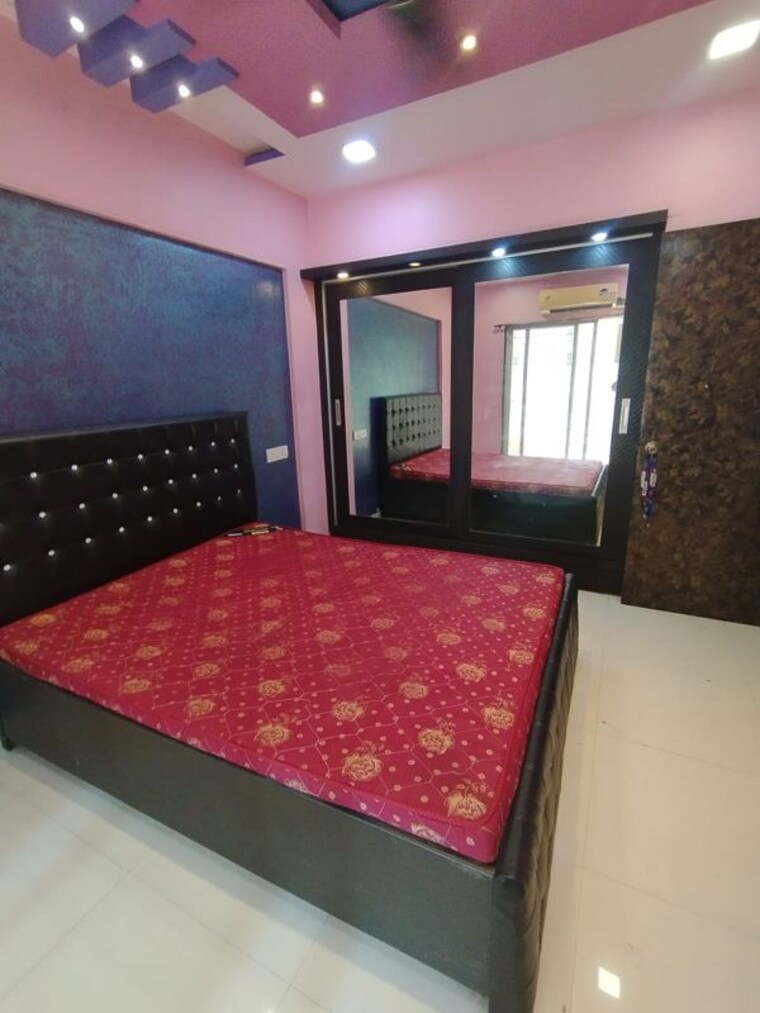 Bedroom, cosmos-orchid 1 Bedroom 410 Sq.Ft. Apartment In Ghodbunder Road Thane 10174959