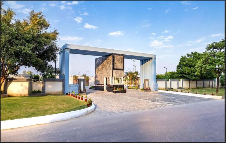 Exterior View, sushant golf city  1375 Sq.Ft. Plot In Sushant Golf City Lucknow 10138340