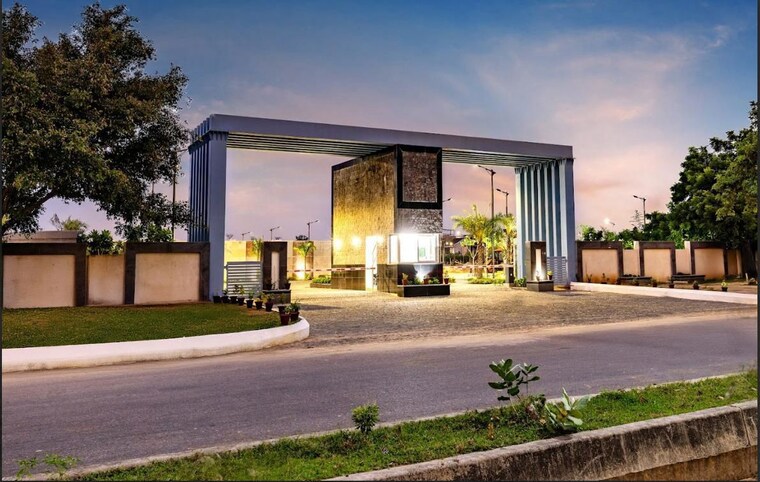 Exterior View, sushant golf city  1375 Sq.Ft. Plot In Sushant Golf City Lucknow 10138340