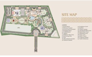 Master Plan in 3 BHK Apartment at Adore The Select Premia, Sector 77 – for Sale