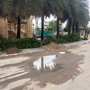 4 BHK Independent House – Exterior View View at NGK Kahlon Garden City, Vrindavan Yojna - for Sale