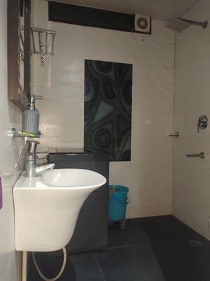 Bathroom in 2 BHK Builder Floor at East Of Kailash – for Rent