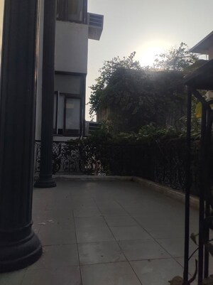 Balcony in 1 BHK Builder Floor at Greater Kailash I – for Rent