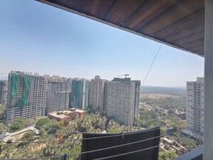 Balcony in 1 BHK Apartment at Vaibhavlaxmi Peak 25, Vikhroli East – for Rent