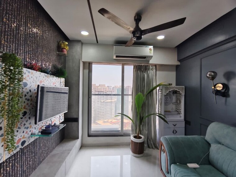 Living Room, vaibhavlaxmi-peak-25 1 Bedroom 390 Sq.Ft. Apartment In Vikhroli East Mumbai 10174991