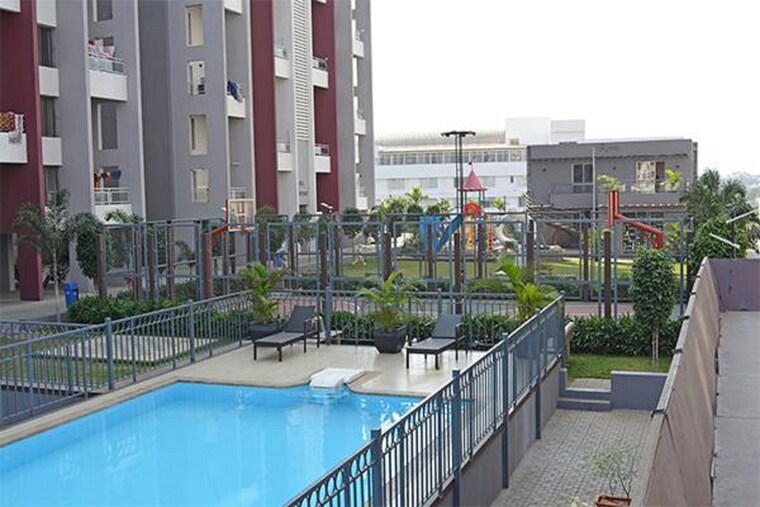 Balcony, alcon-renaissant 2 Bedroom 900 Sq.Ft. Apartment In Kharadi Pune 10174997