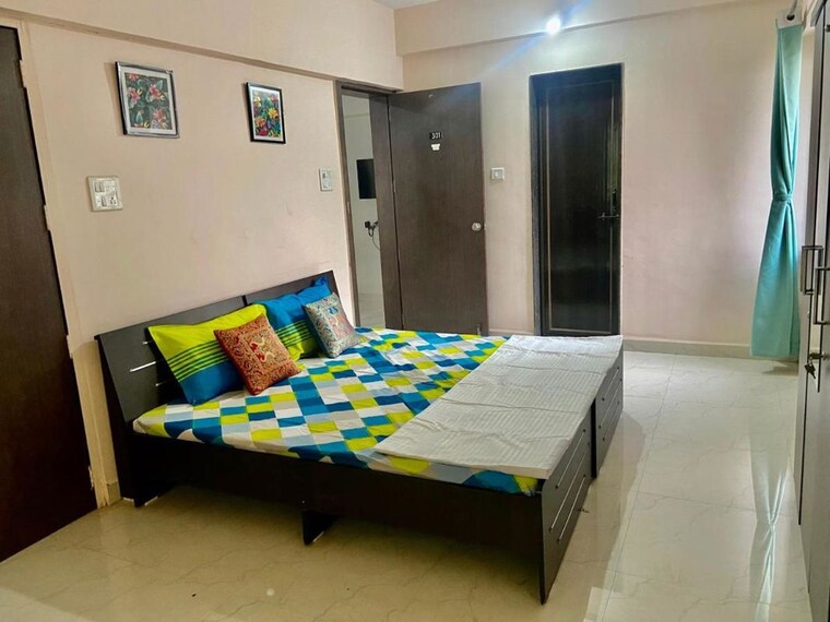 Bedroom, alcon-renaissant 2 Bedroom 900 Sq.Ft. Apartment In Kharadi Pune 10174997