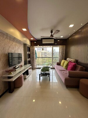 Kitchen in 3 BHK Apartment at Shivalaya Tower, Kandivali East – for Rent