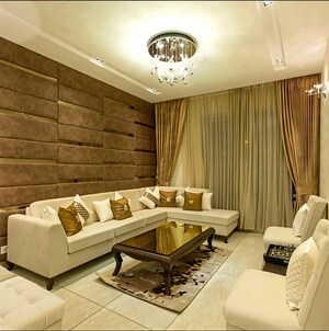 Living Room in 4 BHK Apartment at Exotic Grandeur, Baltana – for Sale