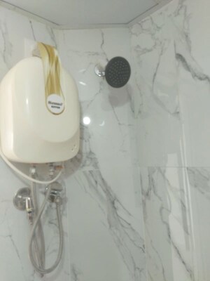 Bathroom in 1 BHK Apartment at Lodha Crown Taloja Quality Homes, Dombivli East – for Rent