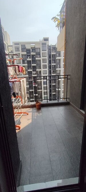 Balcony in 2 BHK Apartment at Rama Metro Life Maxima Residences, Tathawade – for Rent