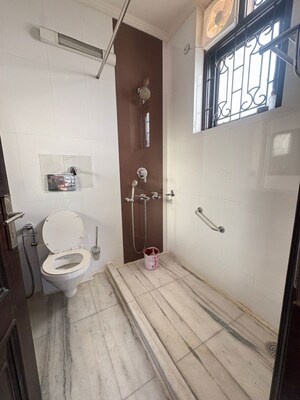 Bathroom in 3.5 BHK Independent House at Greenwoods Society, Omega Iv Greater Noida – for Rent
