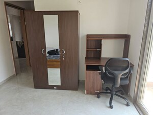 Bathroom in 3 BHK Apartment at Shreesha Devki CHS, Kothrud – for Rent